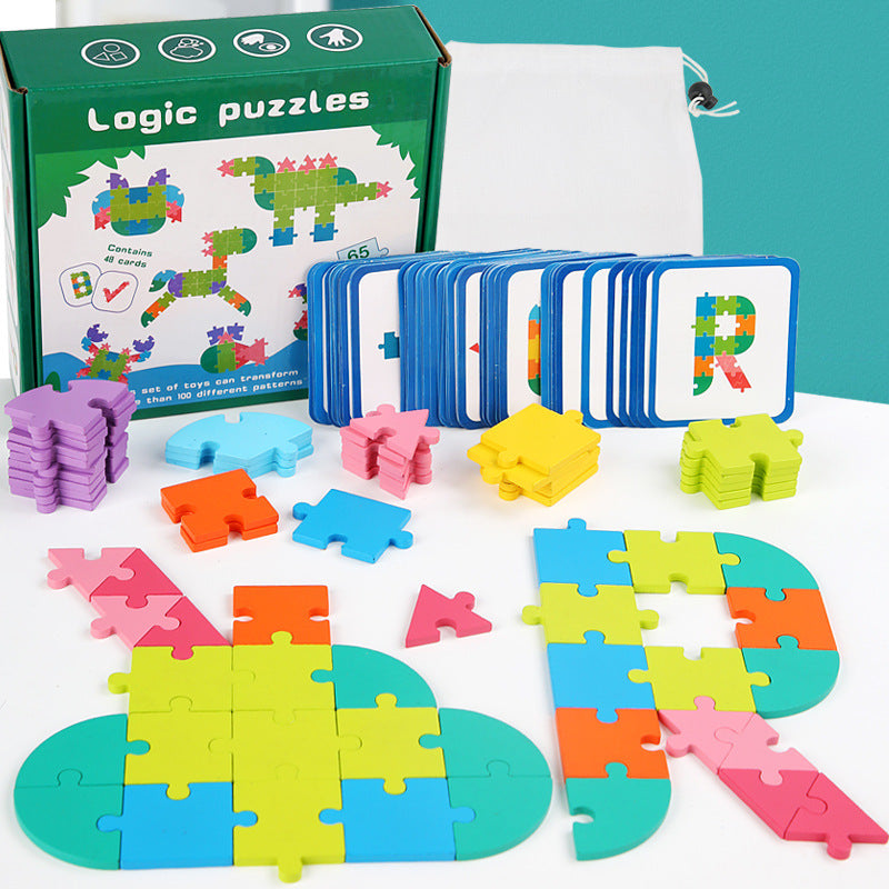 3D Wooden Animal Puzzle