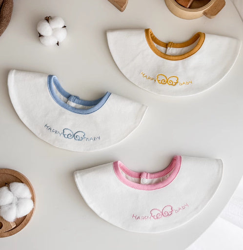 3-Pack Pure Cotton Baby Bibs