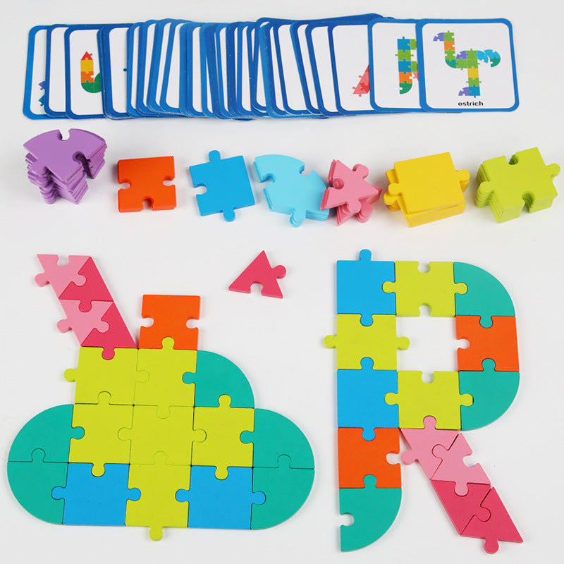 3D Wooden Animal Puzzle